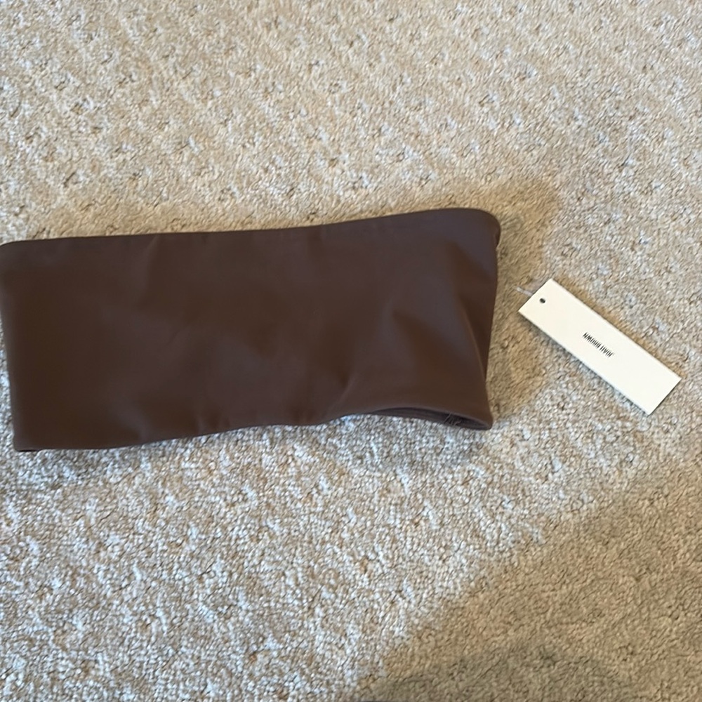 Joah Brown strapless band top NWT